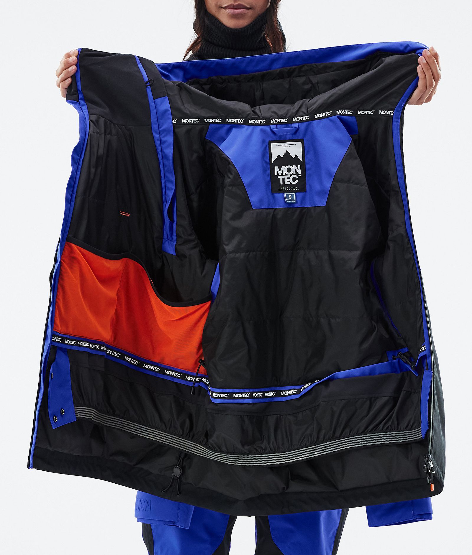 Doom W Snowboardjakke Dame Cobalt Blue/Black, Bilde 11 av 11