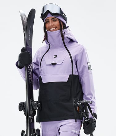 Doom W Skijacke Damen Faded Violet/Black