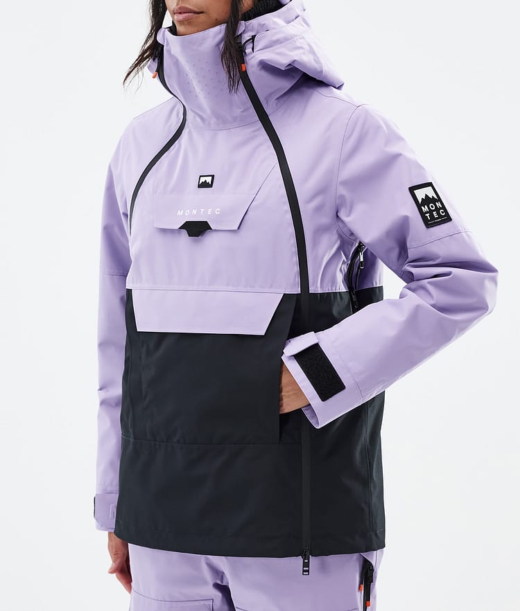 Doom W Skijacke Damen Faded Violet/Black, Bild 8 von 11