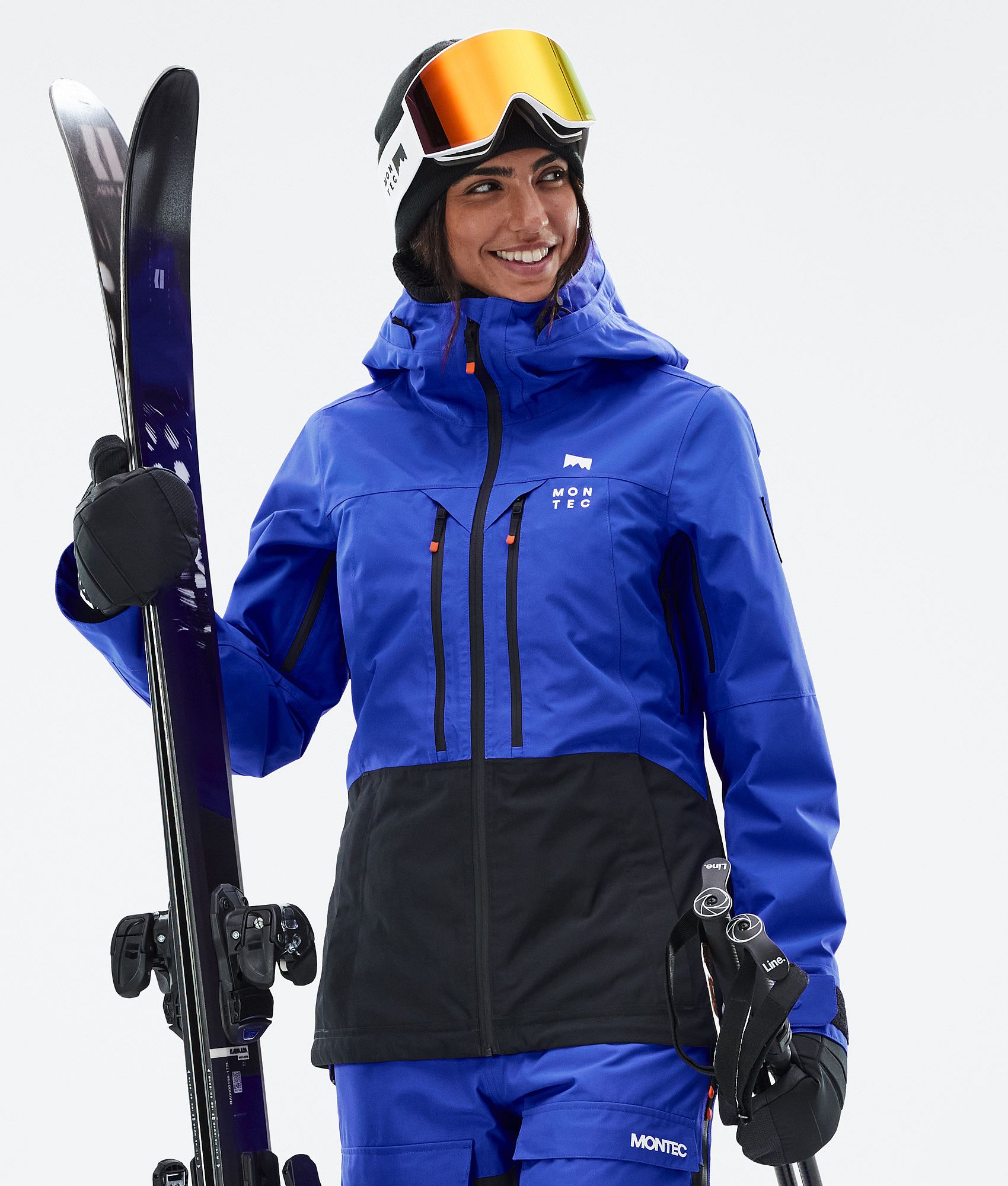 Montec Moss W Ski Jacket Women Cobalt Blue Black Montecwear