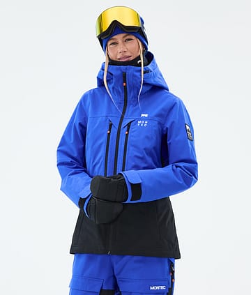 Moss W Ski Jacket Women Cobalt Blue/Black