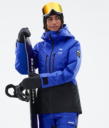 Moss W Kurtka Snowboardowa Kobiety Cobalt Blue/Black