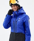 Moss W Manteau Ski Femme Cobalt Blue/Black, Image 2 sur 10