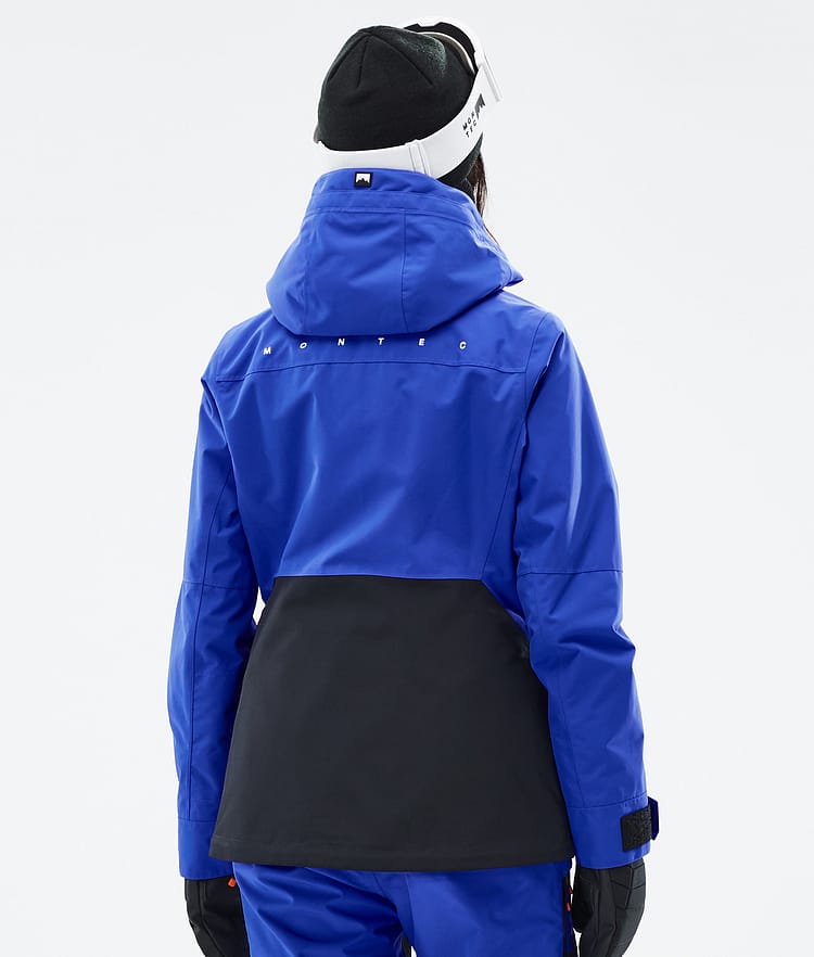 Moss W Veste Snowboard Femme Cobalt Blue/Black, Image 7 sur 10