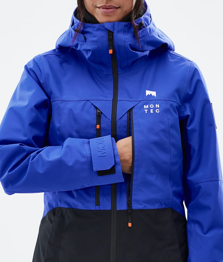 Moss W Snowboardjacka Dam Cobalt Blue/Black, Bild 9 av 10