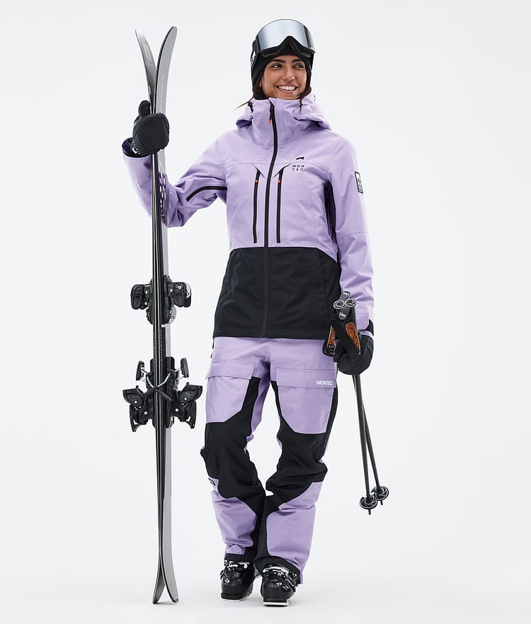 Moss W Ski jas Dames Faded Violet/Black, Afbeelding 3 van 10