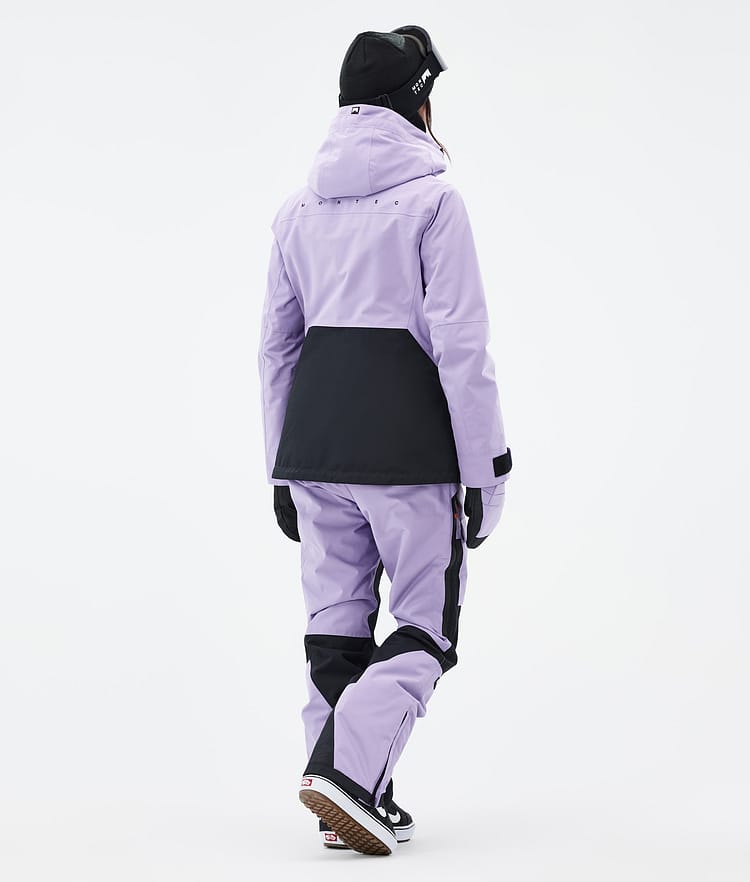 Moss W Veste Snowboard Femme Faded Violet/Black, Image 5 sur 10