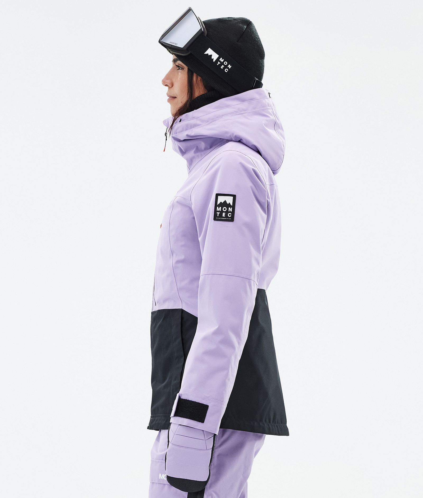 Moss W Veste Snowboard Femme Faded Violet/Black, Image 6 sur 10