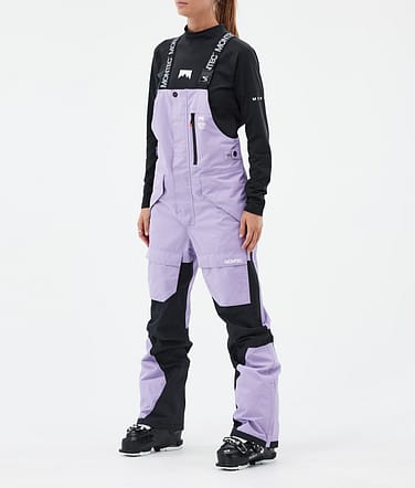 Fawk W Skibukse Dame Faded Violet/Black