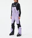 Fawk W Pantalon de Ski Femme Faded Violet/Black