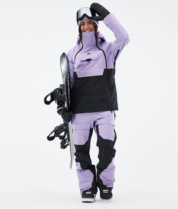 Fawk W Snowboardbyxa Dam Faded Violet/Black, Bild 2 av 7