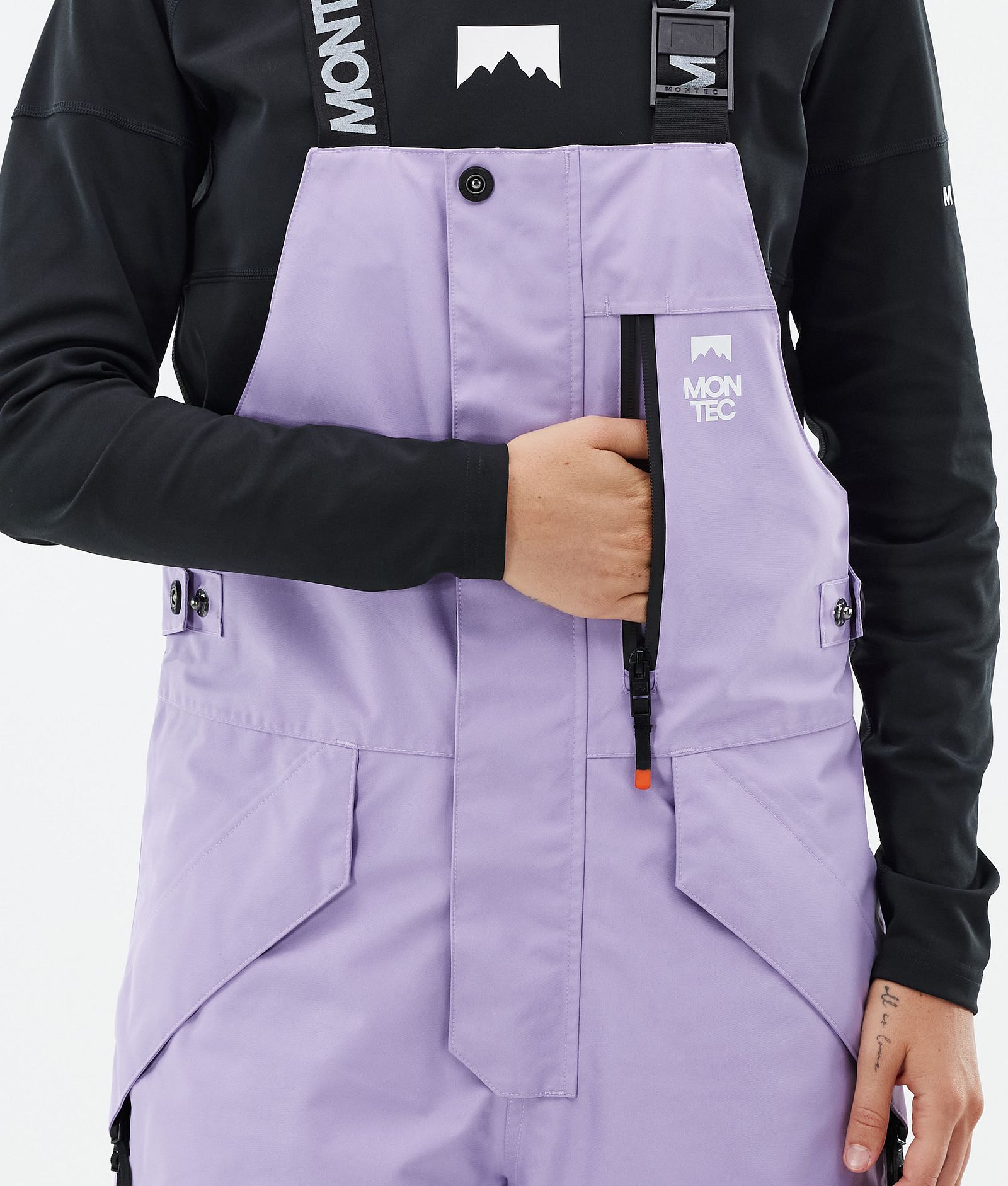 Fawk W Snowboard Pants Women Faded Violet/Black, Image 6 of 7