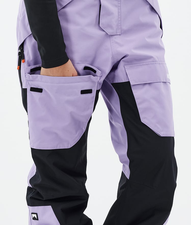 Fawk W Skibukser Dame Faded Violet/Black, Billede 7 af 7