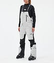 Fawk W Ski Pants Women Light Grey/Black