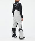 Fawk W Snowboardbyxa Dam Light Grey/Black, Bild 4 av 7