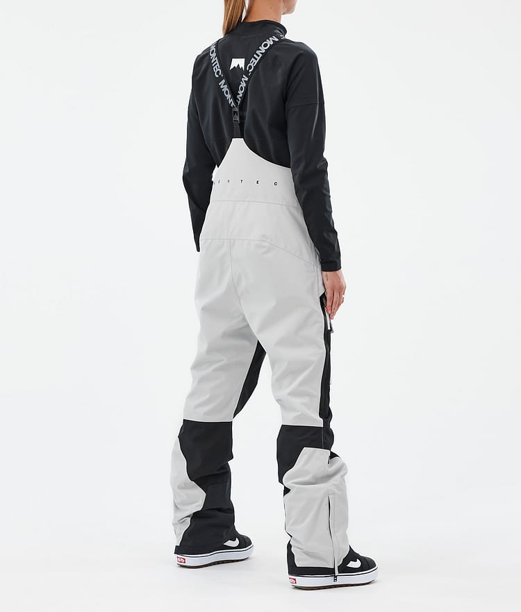 Fawk W Snowboard Broek Dames Light Grey/Black, Afbeelding 4 van 7