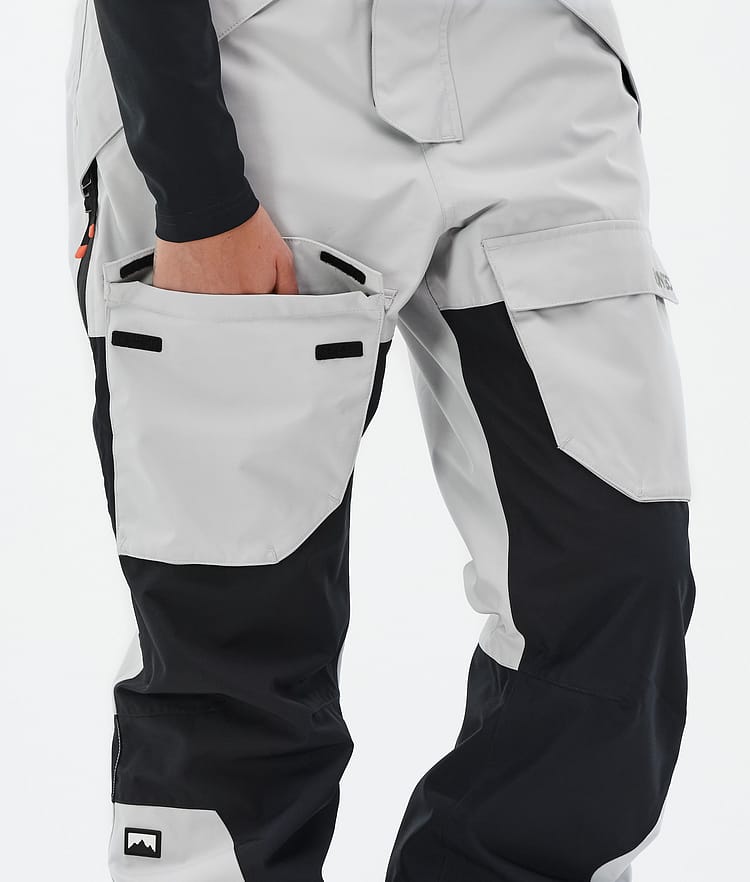 Fawk W Snowboard Broek Dames Light Grey/Black, Afbeelding 7 van 7