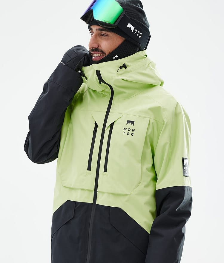 Arch Ski Jacket Men Faded Neon/Black, Image 2 of 10