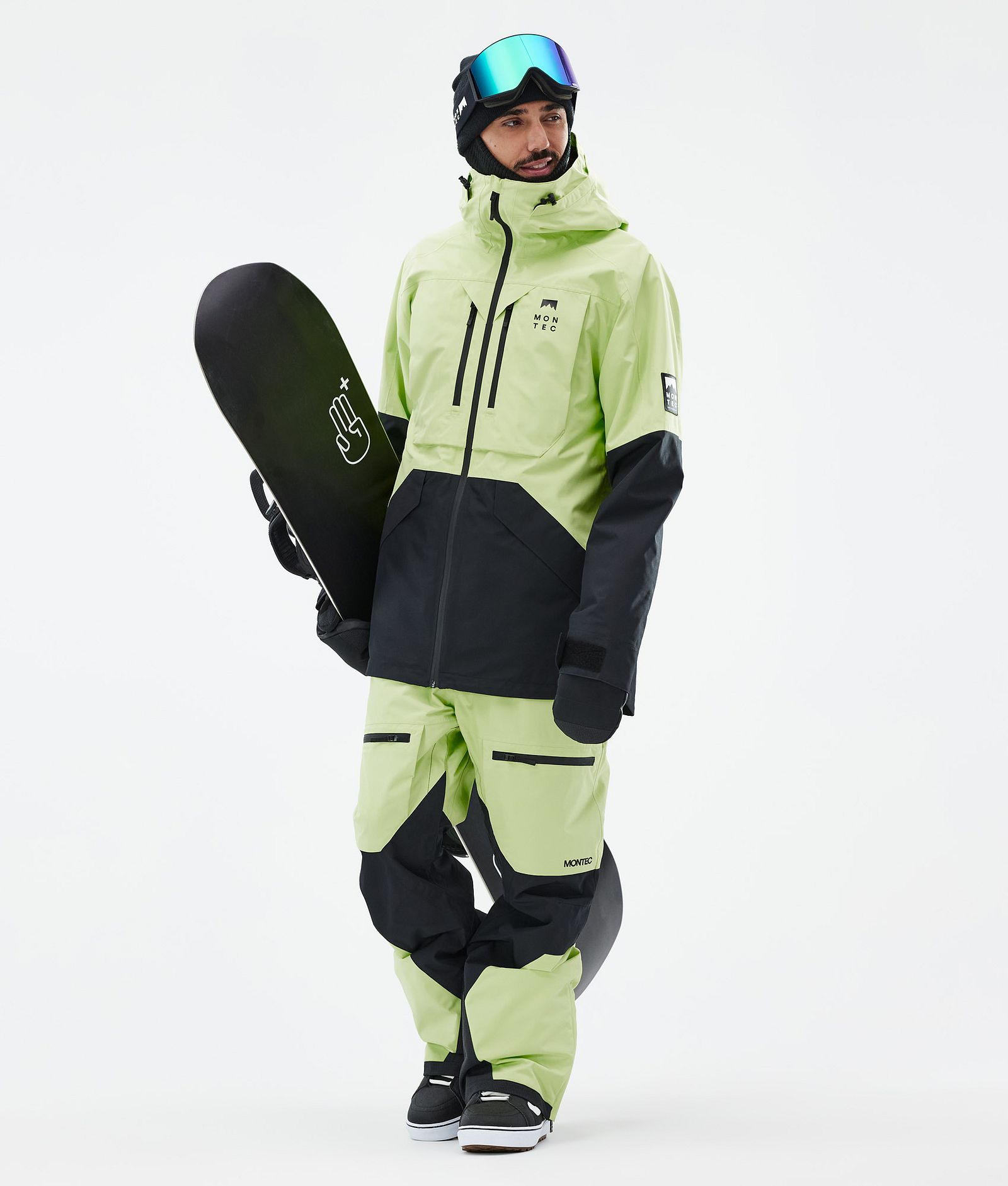 Arch Snowboard Jacket Men Faded Neon/Black, Image 3 of 10