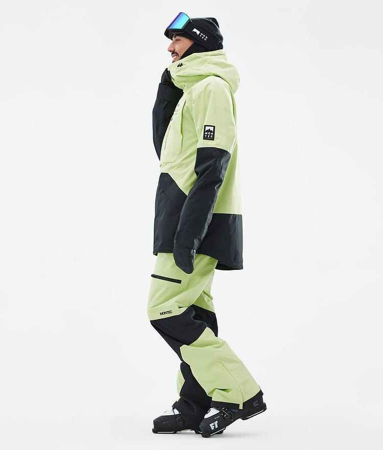 Arch Veste de Ski Homme Faded Neon/Black, Image 4 sur 10