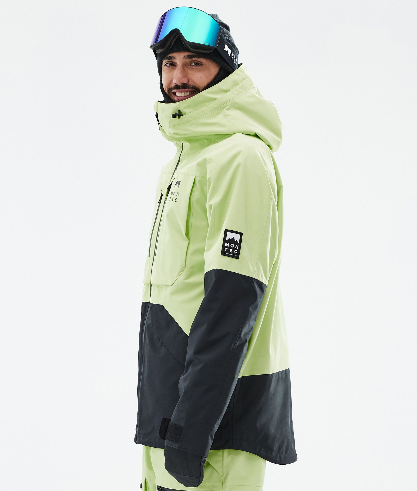 Arch Snowboardjakke Herre Faded Neon/Black, Bilde 6 av 10