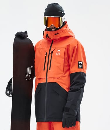 Arch Snowboardjakke Herre Orange/Black