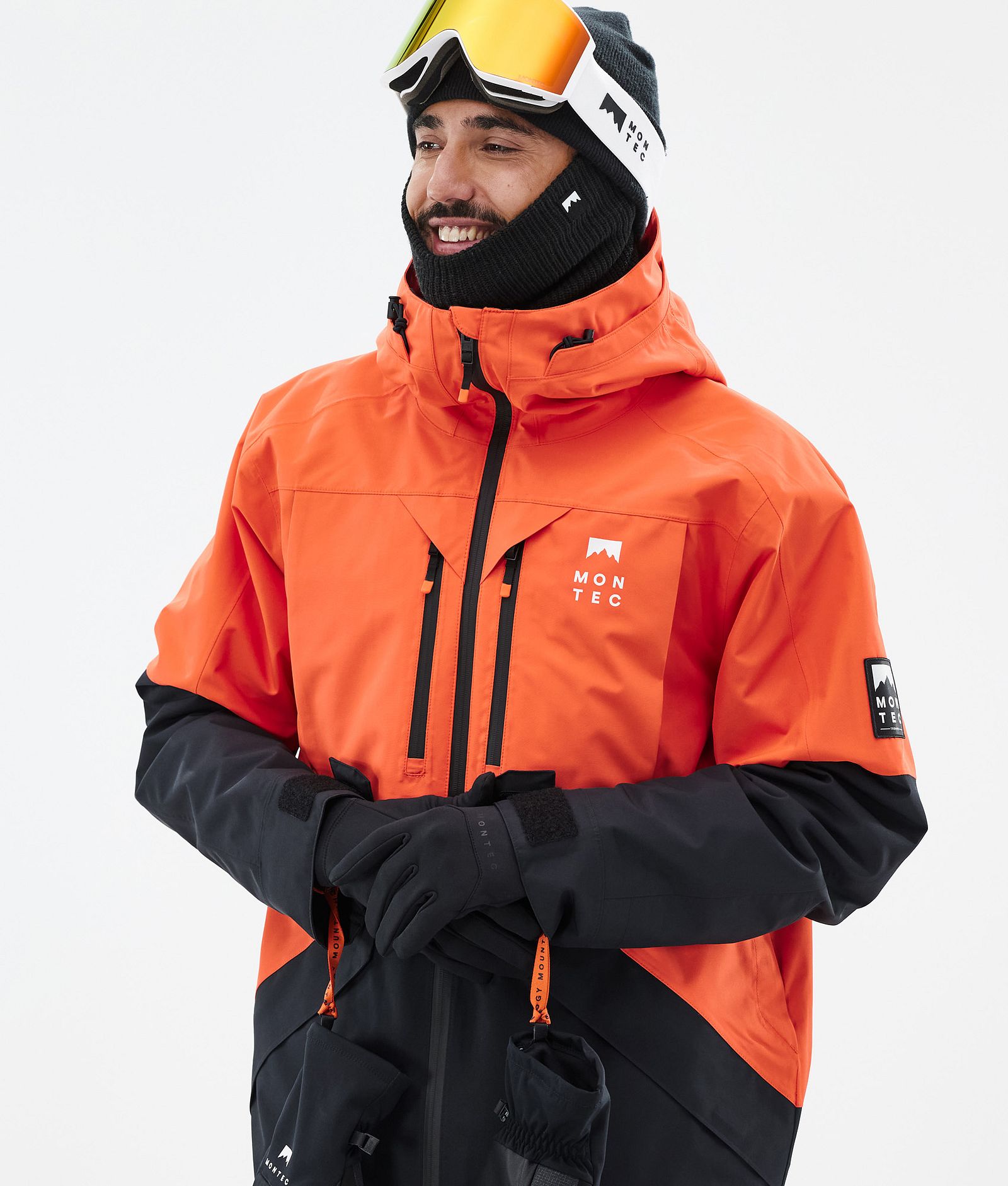 Arch Manteau Ski Homme Orange/Black, Image 2 sur 10