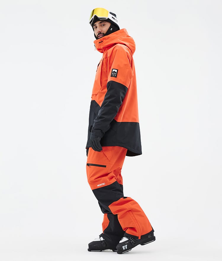 Arch Ski Jacket Men Orange/Black, Image 4 of 10