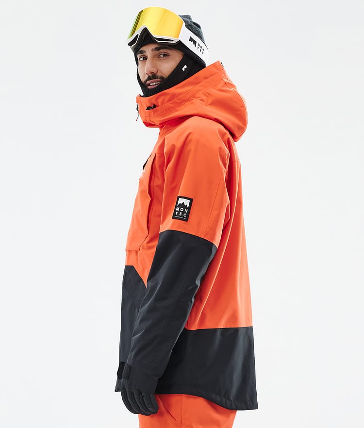 Arch Snowboard Jacket Men Orange/Black, Image 6 of 10