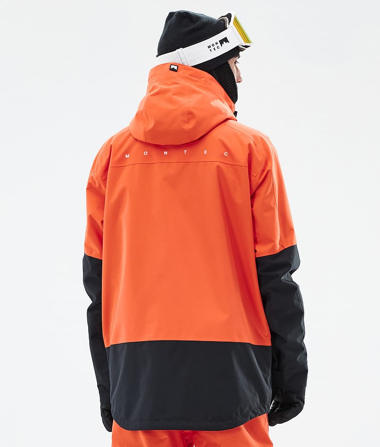 Arch Veste de Ski Homme Orange/Black, Image 7 sur 10