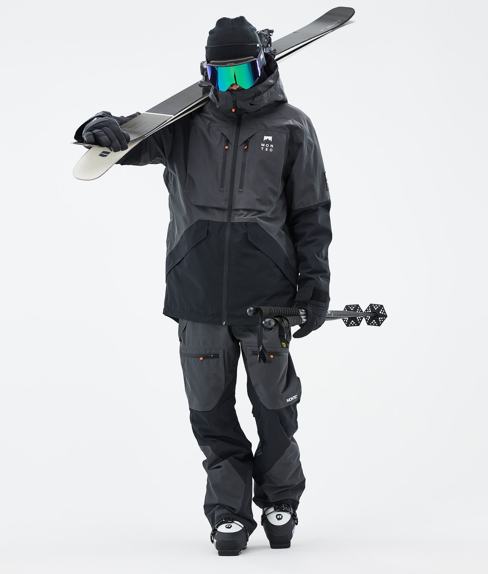 Arch Manteau Ski Homme Phantom/Black, Image 3 sur 10