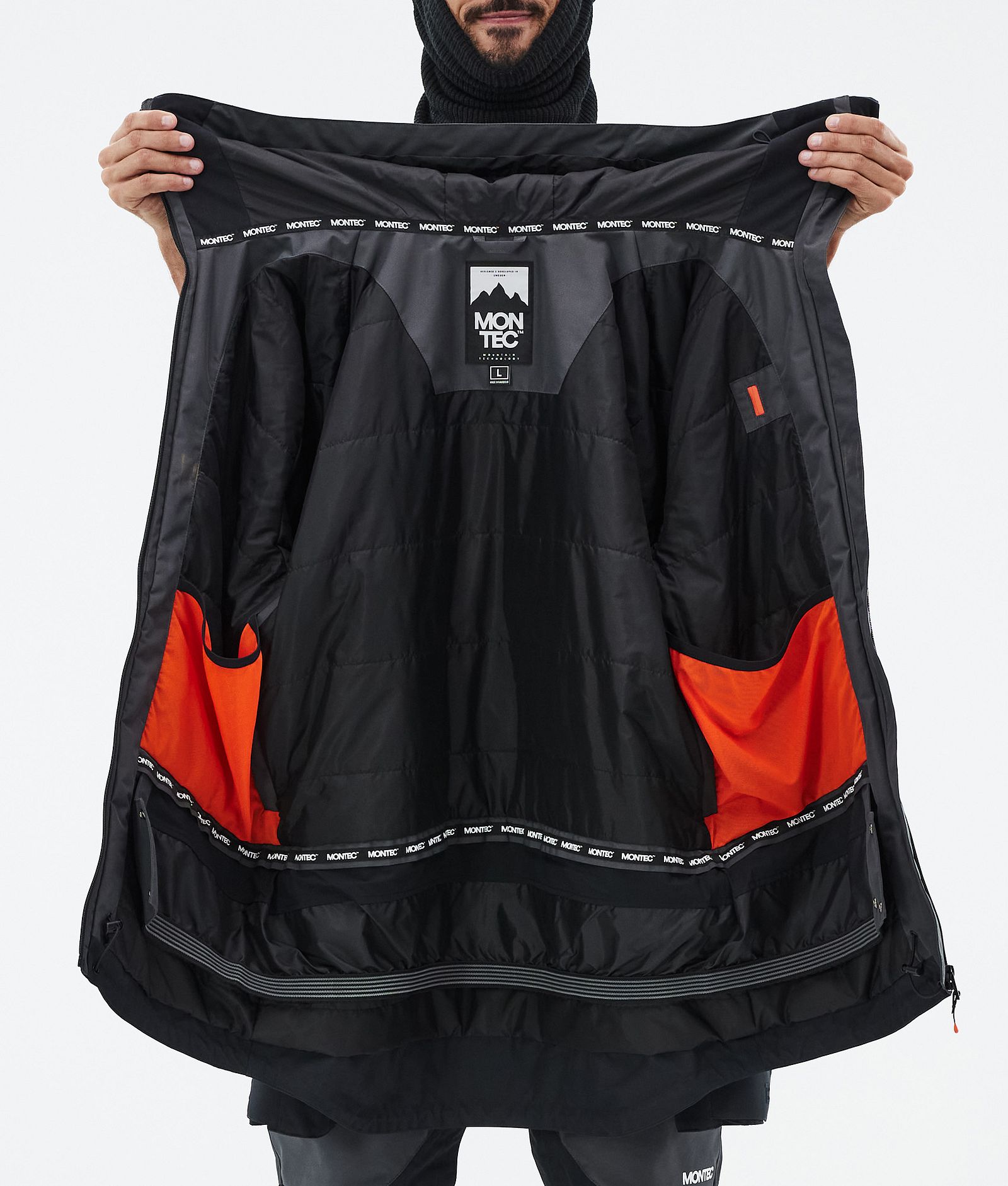 Arch Snowboard Jacket Men Phantom/Black, Image 10 of 10