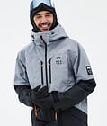 Arch Ski Jacket Men Soft Blue/Black, Image 2 of 10