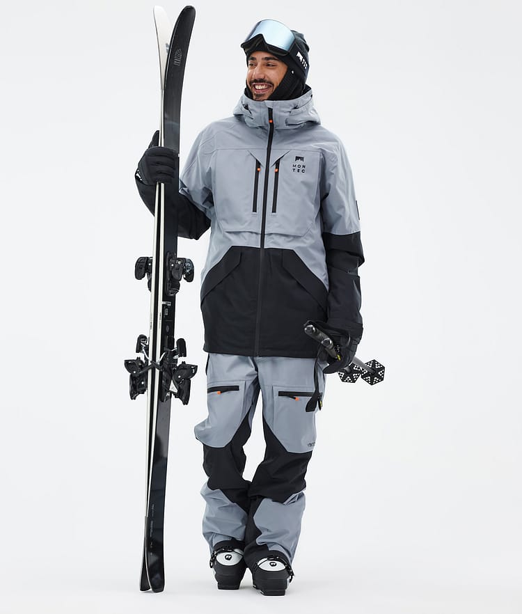 Arch Veste de Ski Homme Soft Blue/Black, Image 3 sur 10