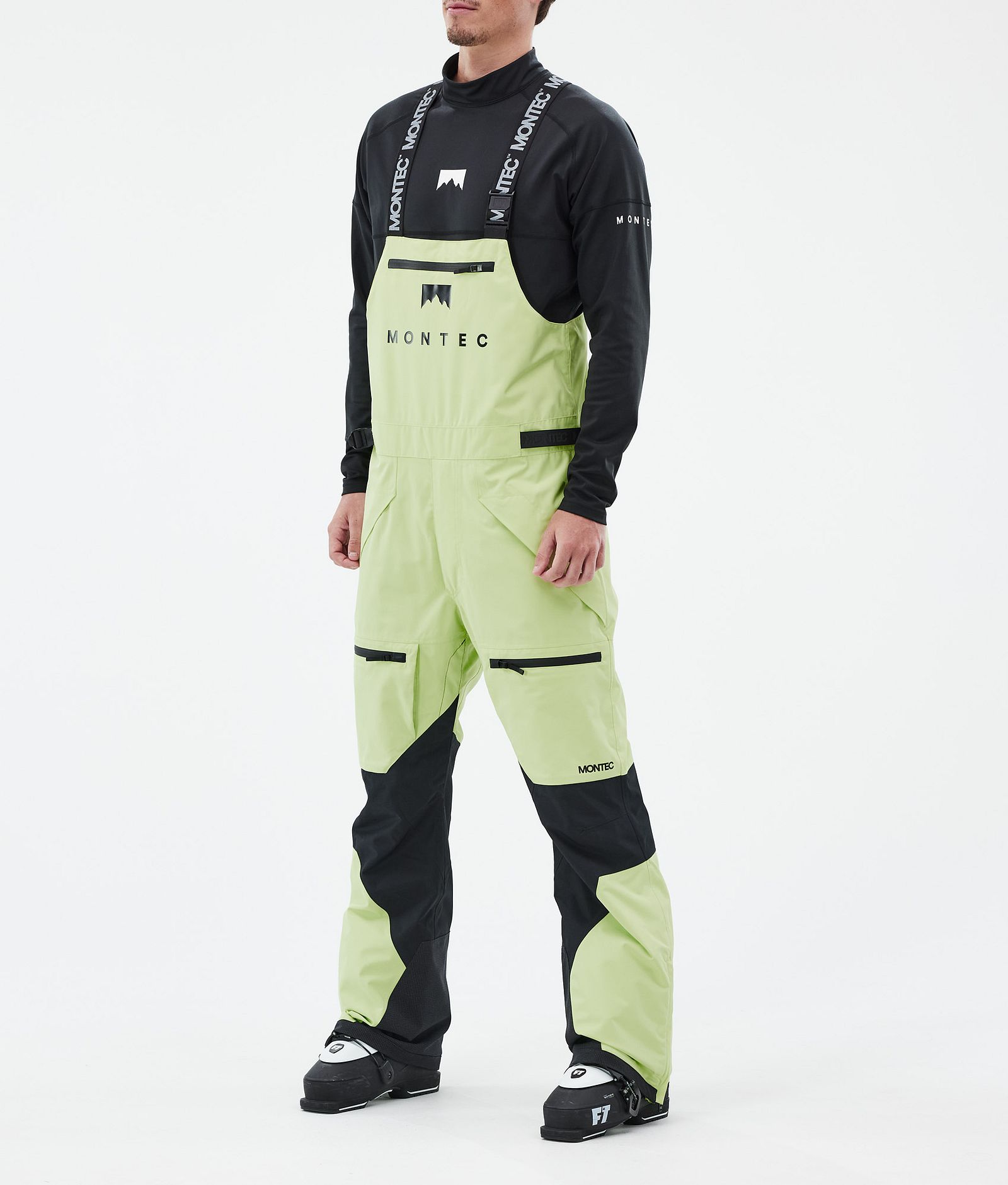 Arch Pantalon de Ski Homme Faded Neon/Black, Image 1 sur 7