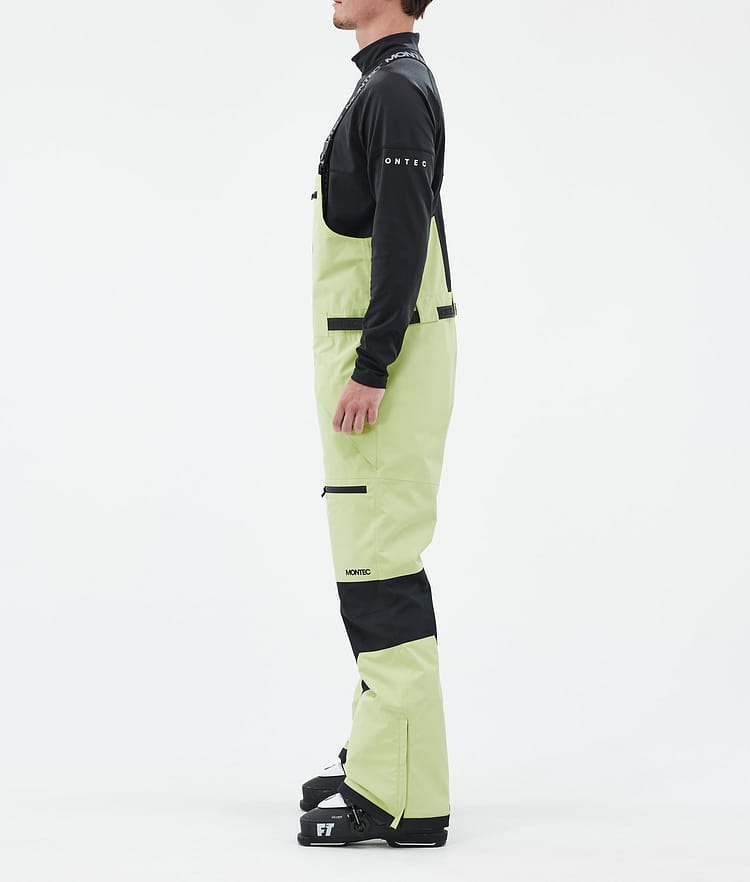 Arch Pantalon de Ski Homme Faded Neon/Black, Image 3 sur 7