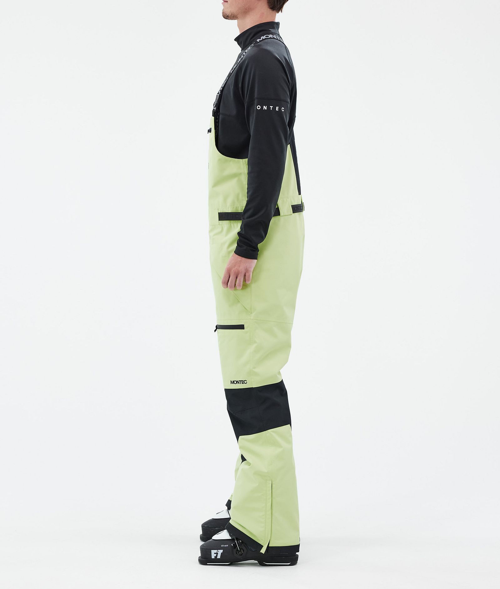 Arch Pantalon de Ski Homme Faded Neon/Black, Image 3 sur 7