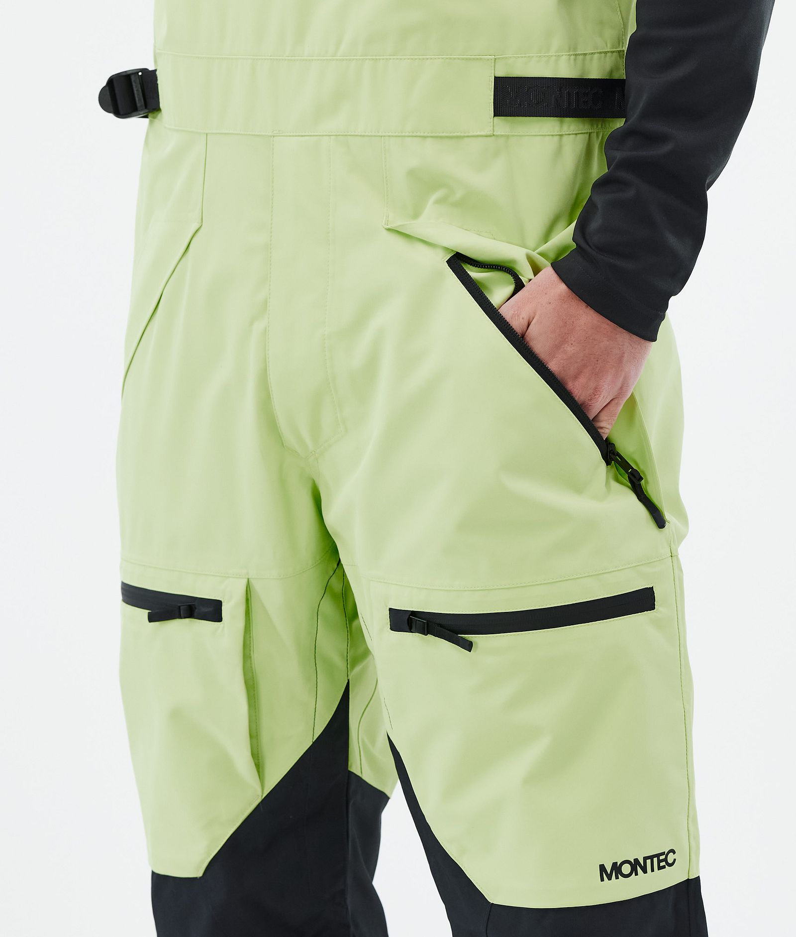 Arch Snowboard Pants Men Faded Neon/Black, Image 6 of 7