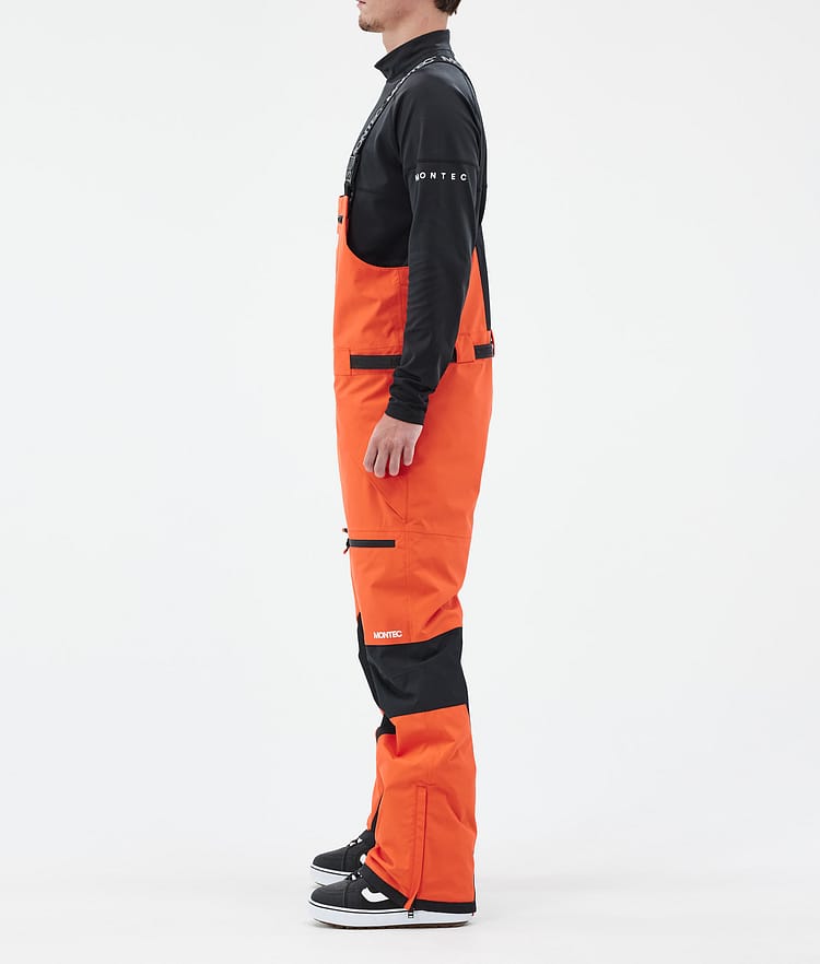 Arch Snowboard Pants Men Orange/Black, Image 3 of 7