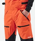 Arch Pantalon de Snowboard Homme Orange/Black, Image 6 sur 7