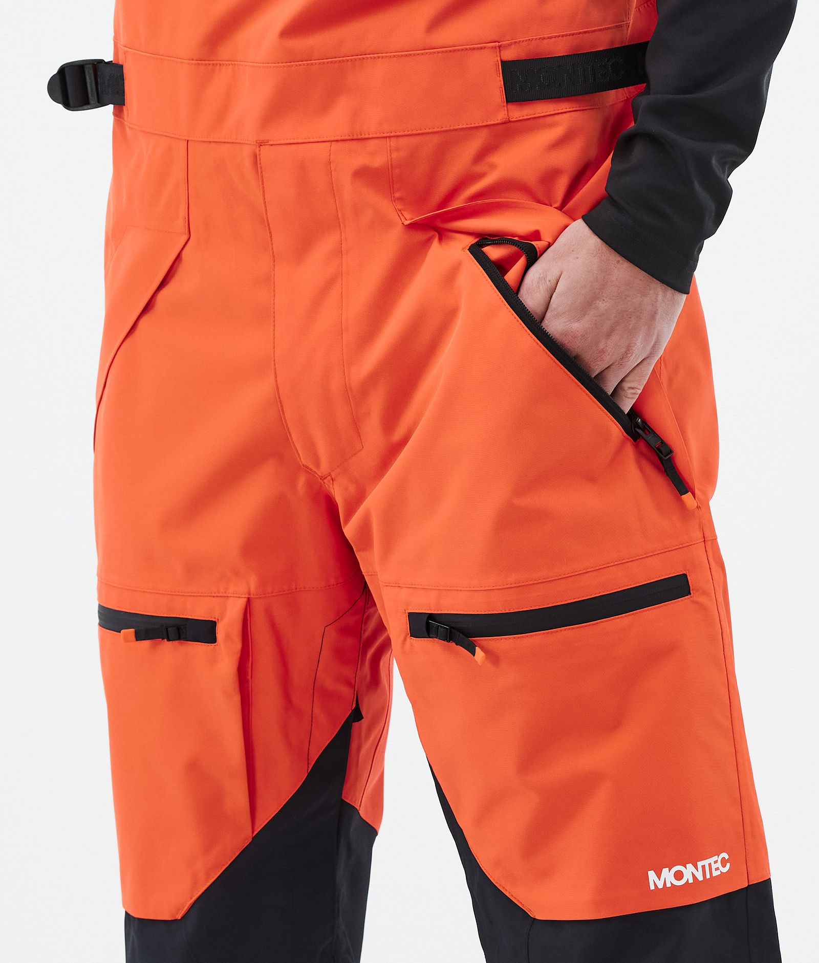 Arch Lumilautailuhousut Miehet Orange/Black, Kuva 6 / 7