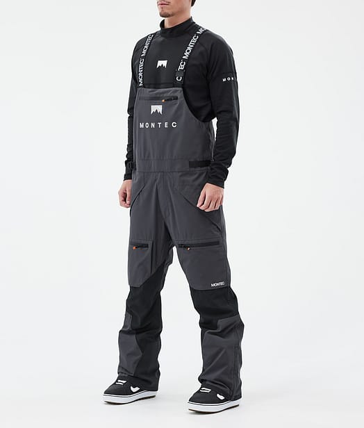 Arch Pantaloni Snowboard Uomo Phantom/Black