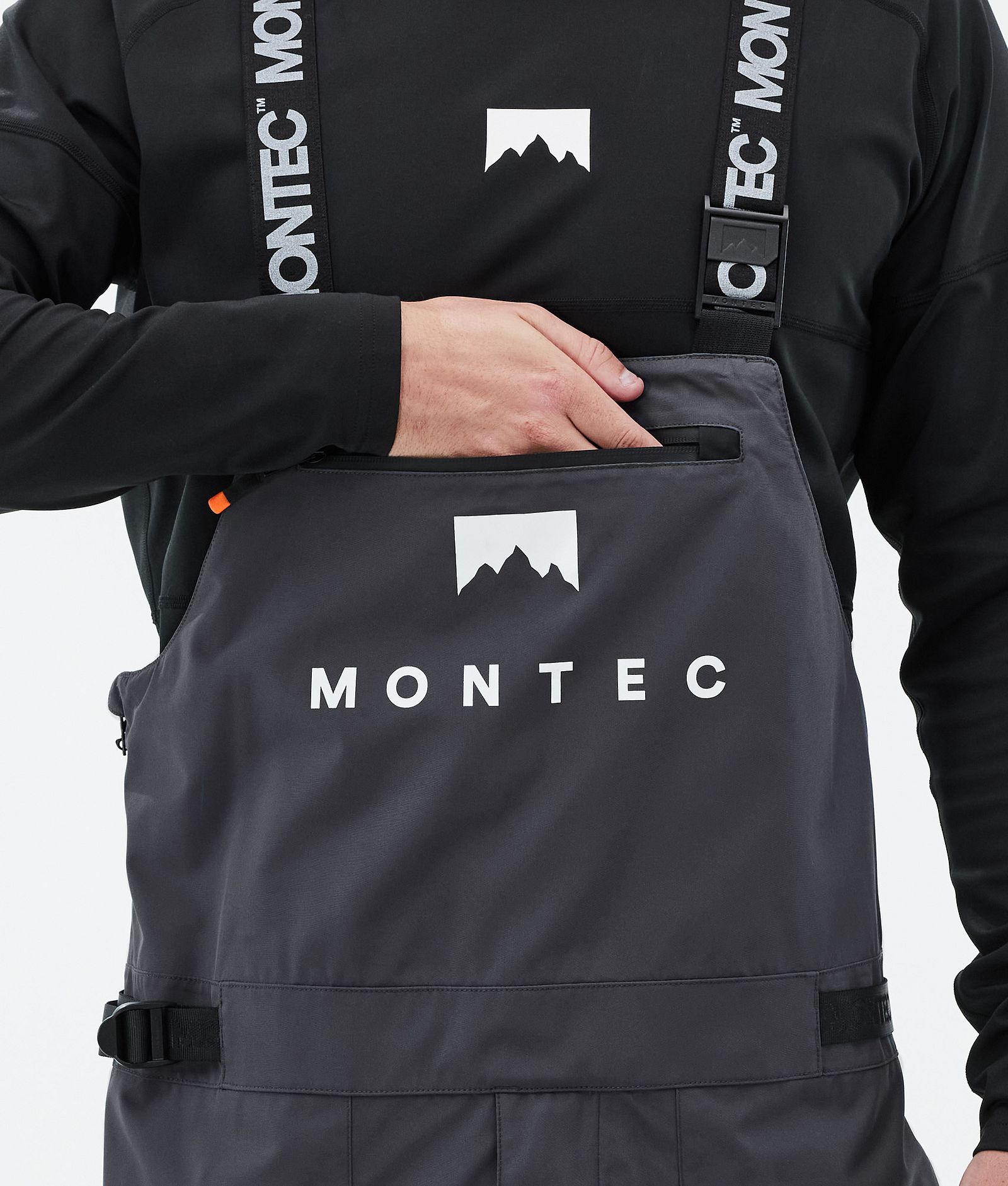 Arch Spodnie Snowboardowe Mężczyźni Phantom/Black, Zdjęcie 5 z 7