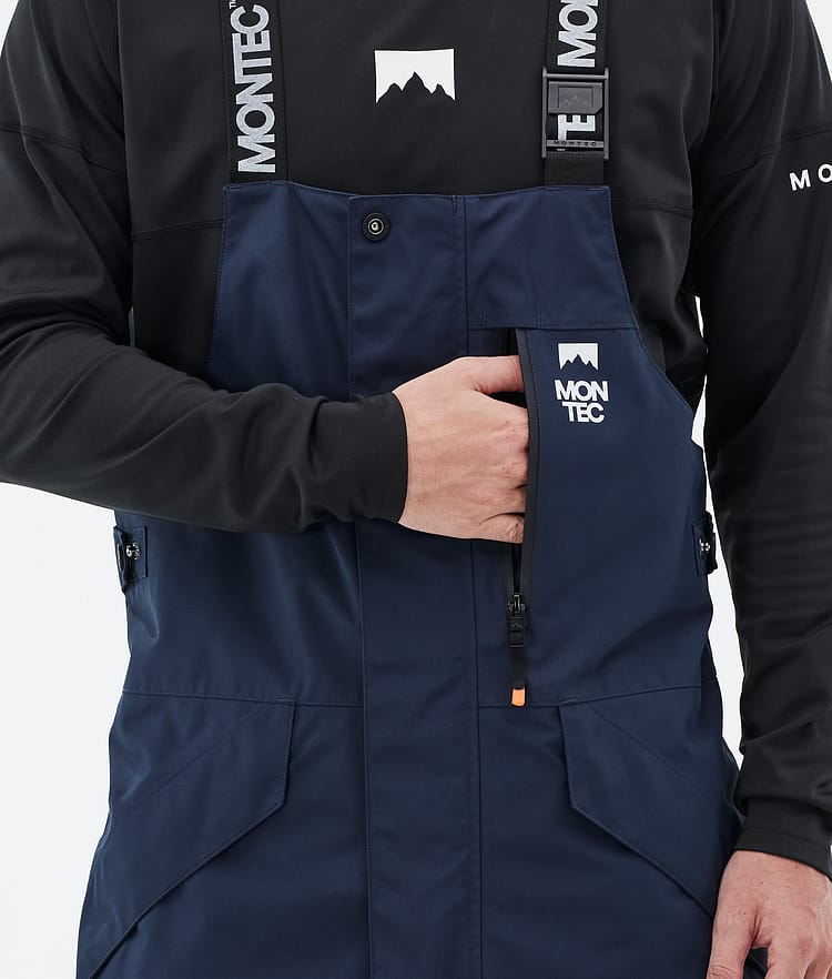 Fawk Lumilautailuhousut Miehet Dark Blue/Black, Kuva 6 / 7