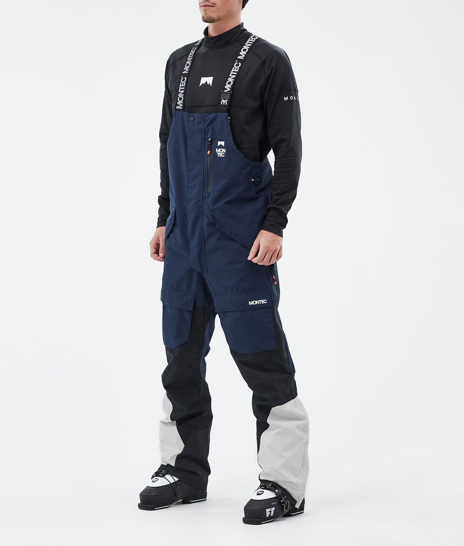 Fawk Ski Pants Men Dark Blue/Black/Light Grey, Image 1 of 7