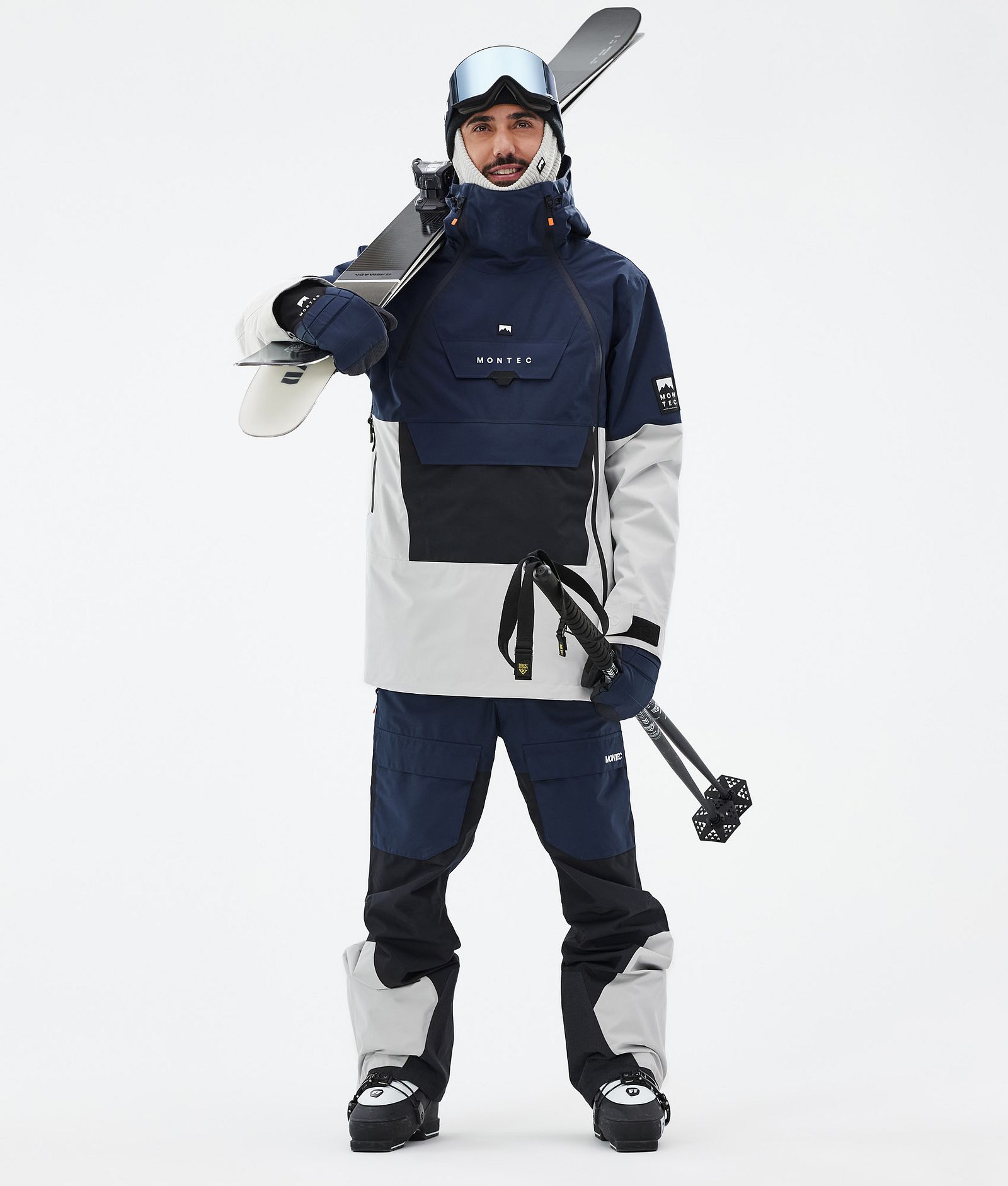 Fawk Ski Pants Men Dark Blue/Black/Light Grey, Image 2 of 7