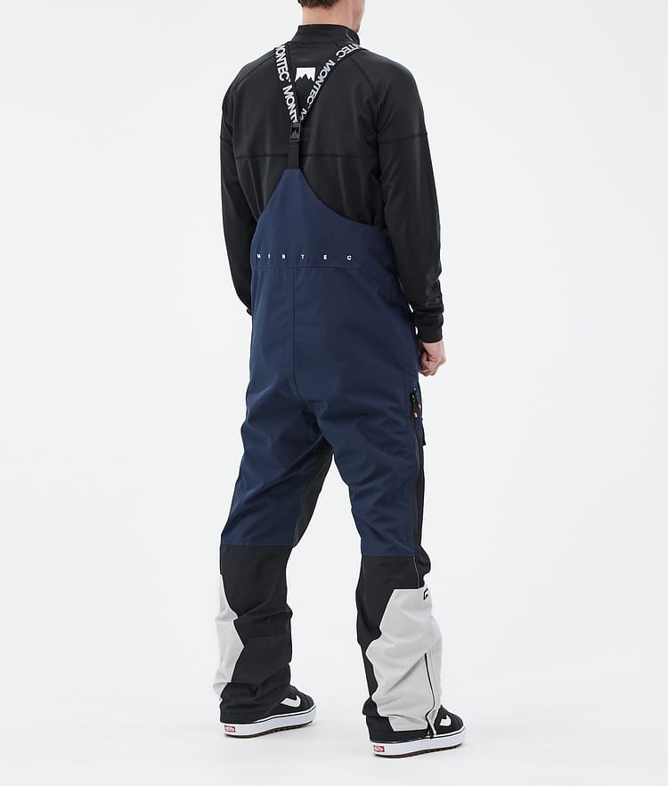 Fawk Pantaloni Snowboard Uomo Dark Blue/Black/Light Grey, Immagine 4 di 7