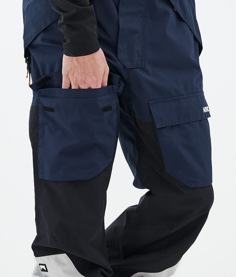 Fawk Snowboard Pants Men Dark Blue/Black/Light Grey, Image 7 of 7