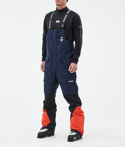 Fawk Skihose Herren Dark Blue/Black/Orange