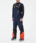 Fawk Snowboard Pants Men Dark Blue/Black/Orange, Image 1 of 7